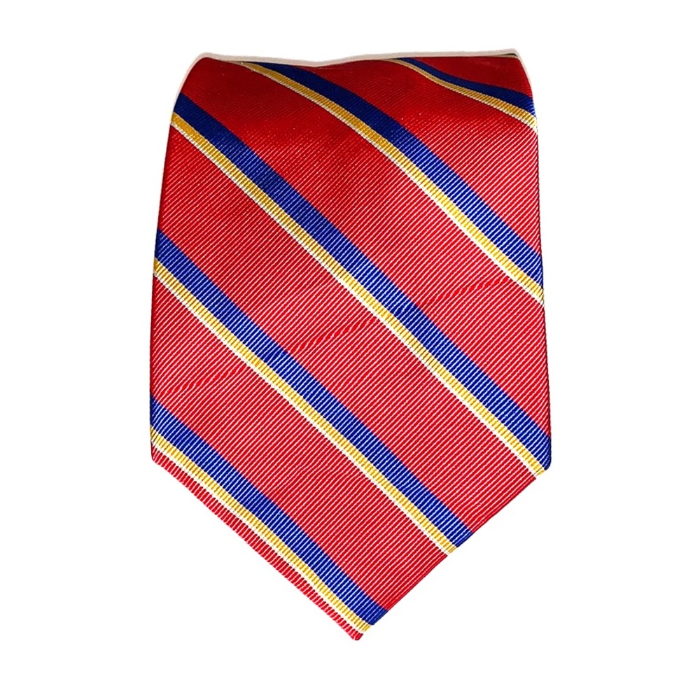 RBM Collection Striped Silk Tie NWOT